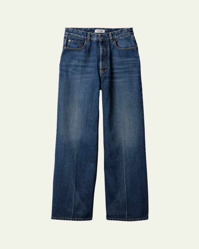 High-Rise Oversized Jeans